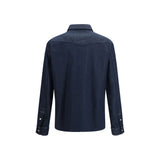 Moncler Blue Cotton Denim Jacket