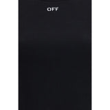 Off-White Black Cotton T-Shirt