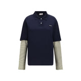 Miu Miu Blue Cotton Sweatshirt
