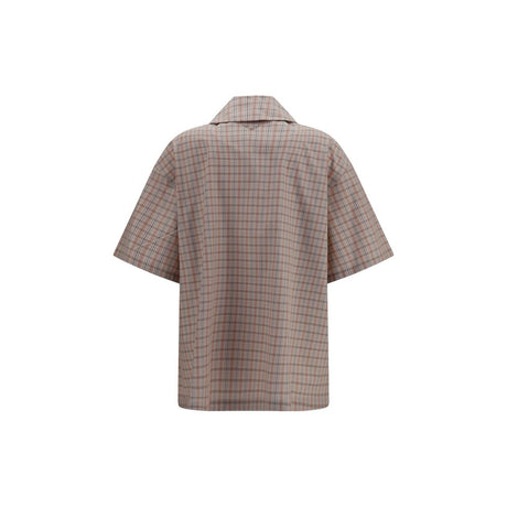 Prada Multicolor Cotton Shortsleeve Shirt
