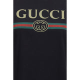 Gucci Black Cotton T-Shirt