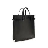 Valentino Garavani Black Calf Leather Bos Taurus Shoulder Bag