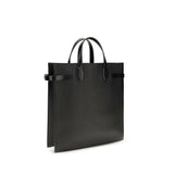 Valentino Garavani Black Calf Leather Bos Taurus Shoulder Bag