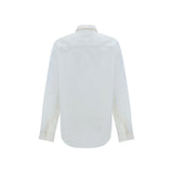 Ami Paris White Cotton Dress Shirt