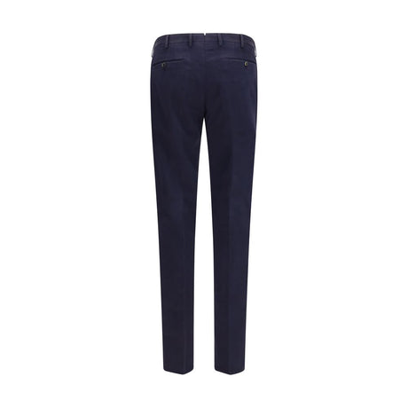 PT Torino Blue Elastane Casual Pants