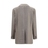P.A.R.O.S.H. Beige Wool Oves Aries Blazer