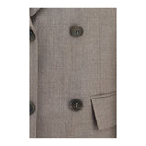P.A.R.O.S.H. Beige Wool Oves Aries Blazer
