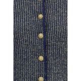 Balmain Blue Polyamide Cardigan
