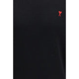 Ami Paris Black Cotton Sweatshirt