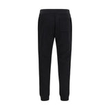 Moncler Black Cotton Athletic Pants