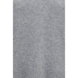 Fabiana Filippi Gray Cashmere Sweatshirt