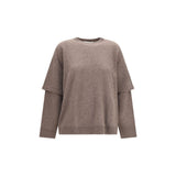 Darkpark Brown Wool Oves Aries Sweatshirt