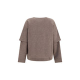 Darkpark Brown Wool Oves Aries Sweatshirt