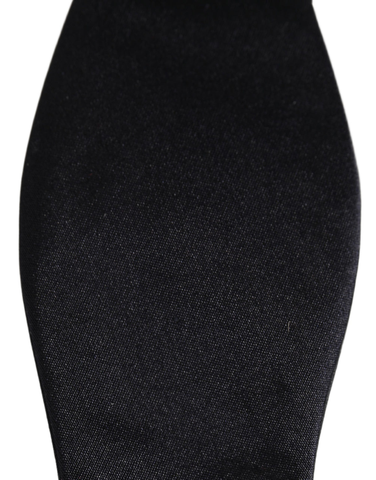 Dolce & Gabbana Men Black 100% Silk Adjustable Neck Papillon Bow Tie