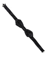 Dolce & Gabbana Men Black 100% Silk Adjustable Neck Papillon Bow Tie