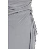 Versace Gray Viscose Casual Dress