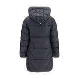 Parajumpers Black Goose Down Full-Length Jacket