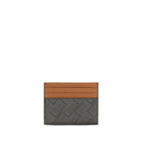 Ferragamo Brown Calf Leather Bos Taurus Wallet