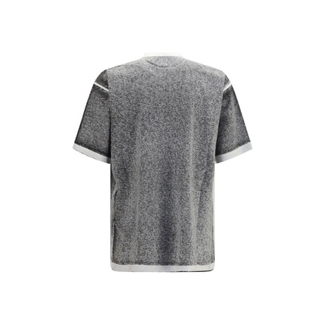 Balenciaga Gray Cotton T-Shirt