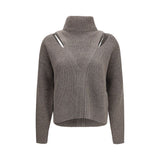 P.A.R.O.S.H. Beige Wool Oves Aries Sweatshirt