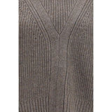 P.A.R.O.S.H. Beige Wool Oves Aries Sweatshirt