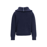 Malo Blue Cashmere Polo Shirt