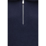 Malo Blue Cashmere Polo Shirt