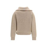 Malo Beige Cashmere Polo Shirt