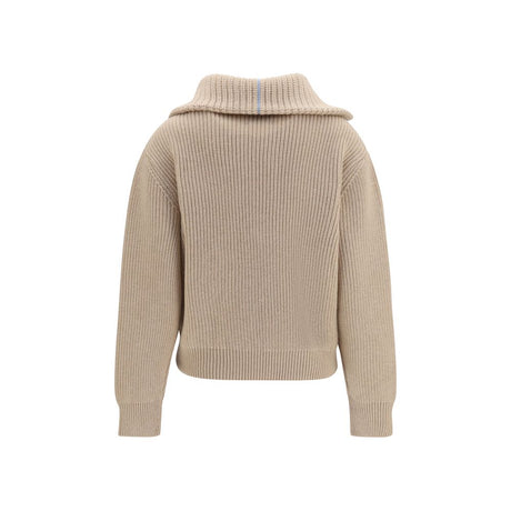 Malo Beige Cashmere Polo Shirt