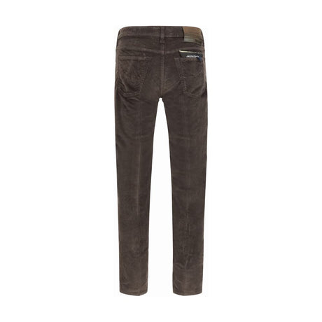 Jacob Cohen Brown Cotton Casual Pants