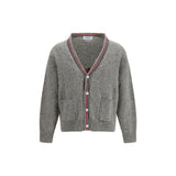 Thom Browne Gray Wool Oves Aries Cardigan