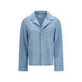 Saint Laurent Blue Cotton Dress Shirt