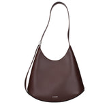 Jil Sander Red Leather Shoulder Bag