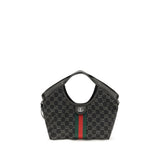 Gucci Black Fabric Shoulder Bag