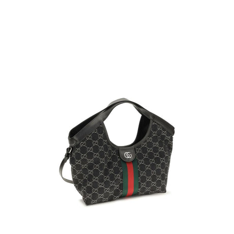 Gucci Black Fabric Shoulder Bag