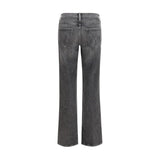 Mother Denim Gray Cotton Bootcut Jeans