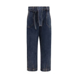 Giorgio Armani Blue Cotton Jeans Denim