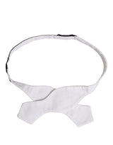 Dolce & Gabbana Men White 100% Silk Adjustable Neck Papillon Bow Tie