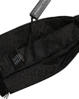 Dolce & Gabbana Men Black 100% SIlk Adjustable Neck Papillon Bow Tie