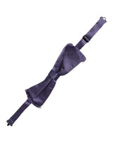 Dolce & Gabbana Men Purple 100% Silk Adjustable Neck Papillon Bow Tie