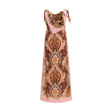 Alemais Multicolor Viscose Casual Dress