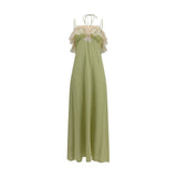 Chloé Bicolor Silk Casual Dress