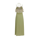 Chloé Bicolor Silk Casual Dress