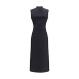 Maison Margiela Black Wool Oves Aries Casual Dress