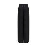 Maison Margiela Black Wool Oves Aries Long Skirt