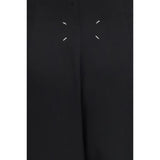 Maison Margiela Black Wool Oves Aries Long Skirt