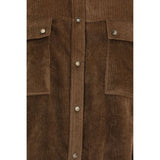 Brunello Cucinelli Brown Viscose Shirt