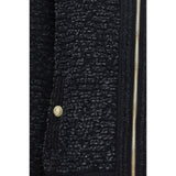 Balmain Black Viscose Bomber