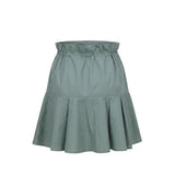 Trussardi Jeans Green Cotton Women Skirt