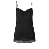 Trussardi Jeans Black Polyester Women Tank